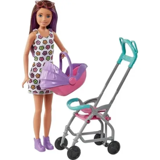 Barbie Skipper Babysitters Inc. Playset - Straight Brunette Hair image {1}