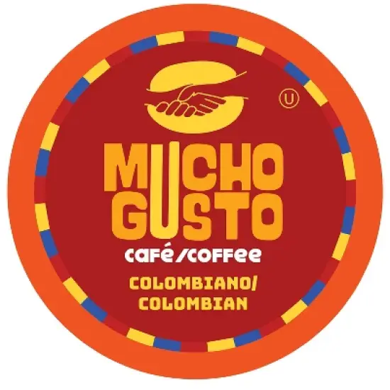 Mucho Gusto Colombian Medium Flavored Coffee Pods,Compatible Keurig 2.0, 40 Ct image {11}