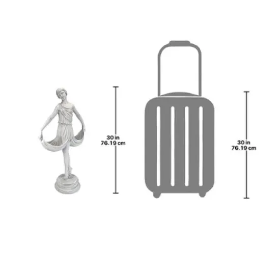 Design Toscano Isadora the Garden Ballerina Statue image {6}