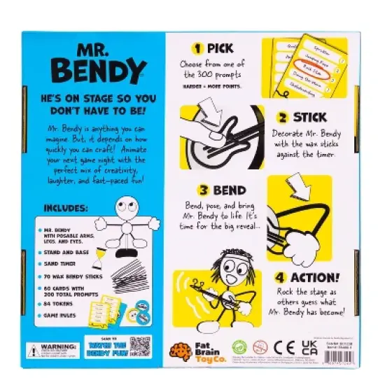 Fat Brain Toys Mr. Bendy Game image {6}