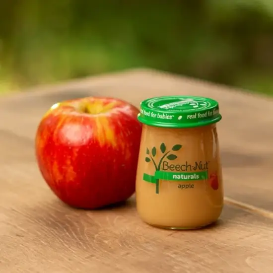 Beech-Nut Non-GMO Naturals Apples Baby Food Jar - 4oz image {10}