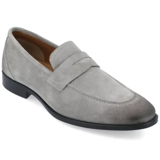 Thomas & Vine Bishop Medium and Wide Width Apron Toe Penny Loafer image {12}