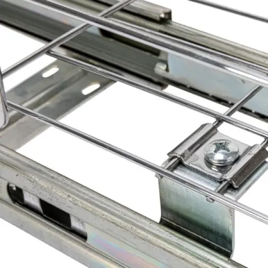 Glidez Multipurpose Chrome-Plated Steel Pull-Out/Slide-Out Storage Organizer for Cookware and Bakeware - Chrome image {3}