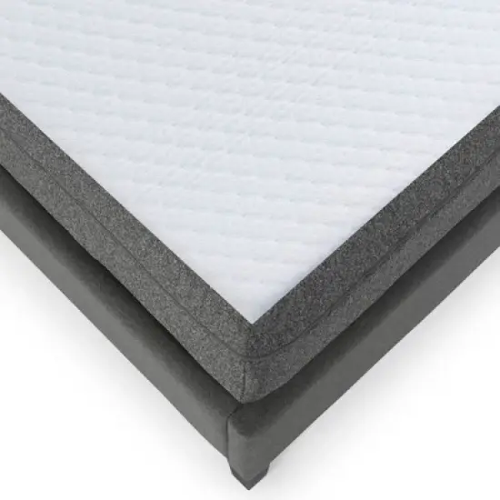 NicBex 8 Inch Memory Foam Mattress with Edge Support and Air Grid for a Cool Sleep,Fiberglass Free,Firm Feel Mattresses,White image {3}