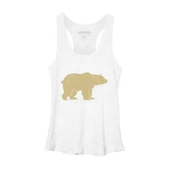 Design By Humans I Like Big Bears And I Cannot Lie By Wholesome Racerback Tank Top image {4}