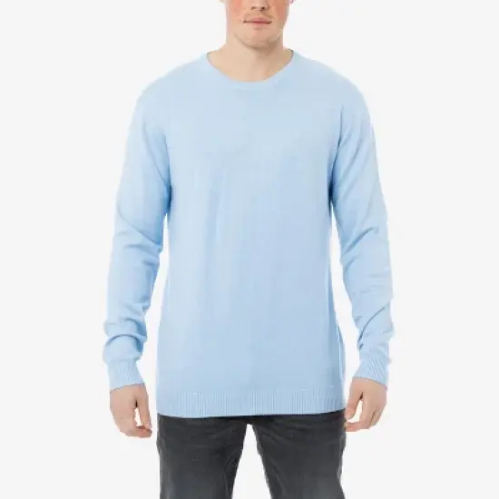 X RAY Men's Crew Neck Sweater Slim Fit Midweight Knit Pullover for Casual Dressy Wear (Big & Tall Available) image {14}