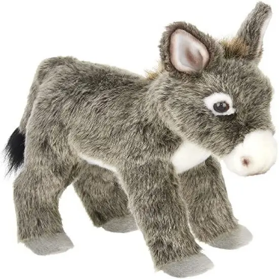 Bearington Pedro Plush Donkey Stuffed Animal, 12 Inches image {2}
