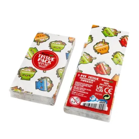 GAMAGO Ramen Travel Size Tissues | 1 Pack image {2}