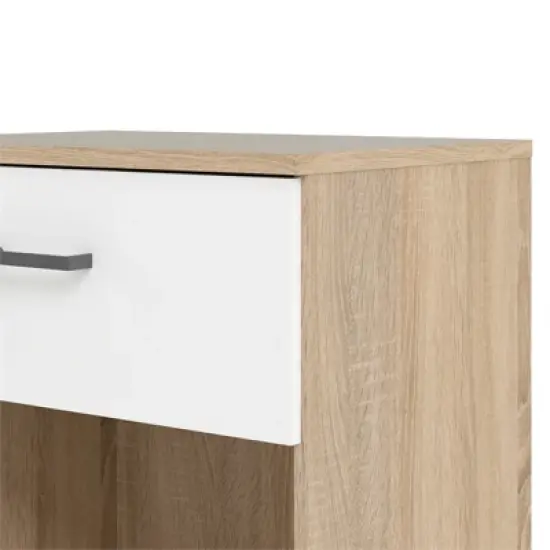 1 Drawer Nightstand in White - Tvilum image {5}