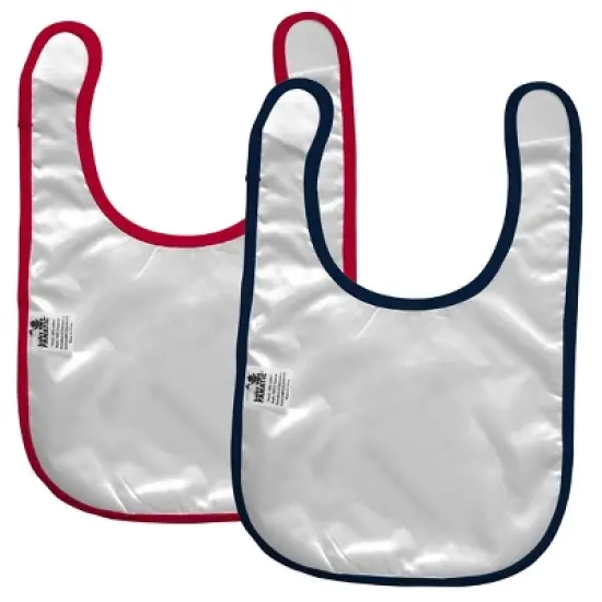 Baby Fanatic Officially Licensed Unisex Baby Bibs 2 Pack - MLB Boston Red Sox image {2}