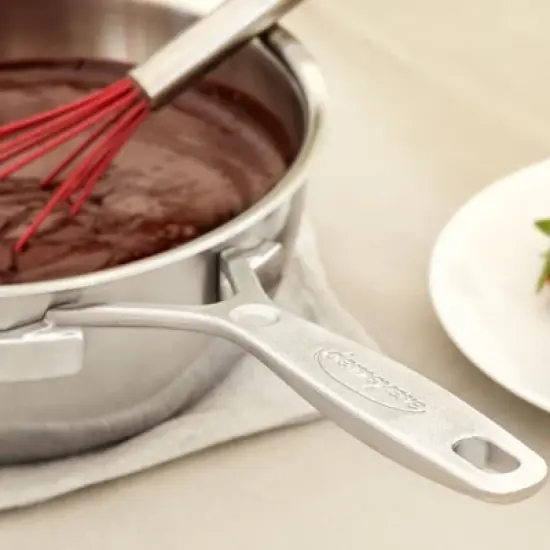 Demeyere Industry 5-Ply 3.5-qt Stainless Steel Essential Pan image {4}