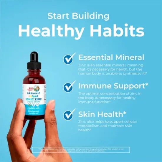 MaryRuth's Infant Zinc Drops, Unflavored, Org, 2 oz image {4}