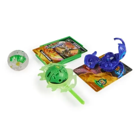 Bakugan Special Attack Ventri with Octogan and Trox Starter Pack Figures image {3}