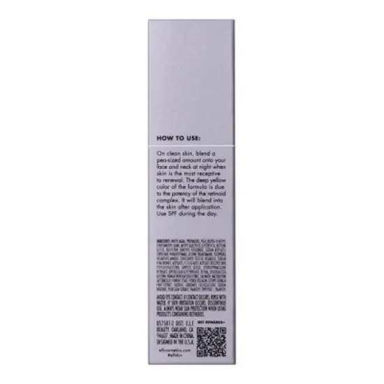 e.l.f. SKIN Youth Boosting Advanced Night Retinoid Serum - Amber - 1.0 fl oz image {5}