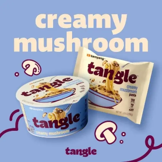 Samyang Tangle Creamy Mushroom Pasta Bowl - 3.7oz image {6}