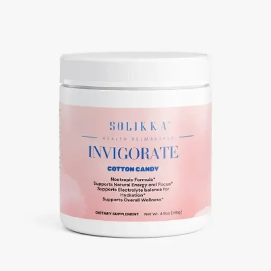 Solikka Invigorate Nootropic Hydr-8 (Cotton Candy) image {6}