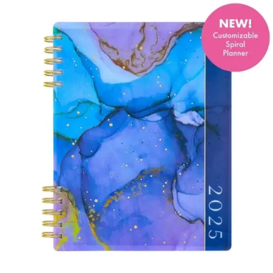 The Happy Planner 2025 Weekly/Monthly Planner 9.75"x8.75" Classic Ethereal Elements: Adult Twin-Wire Calendar, 7x9.25" image {12}
