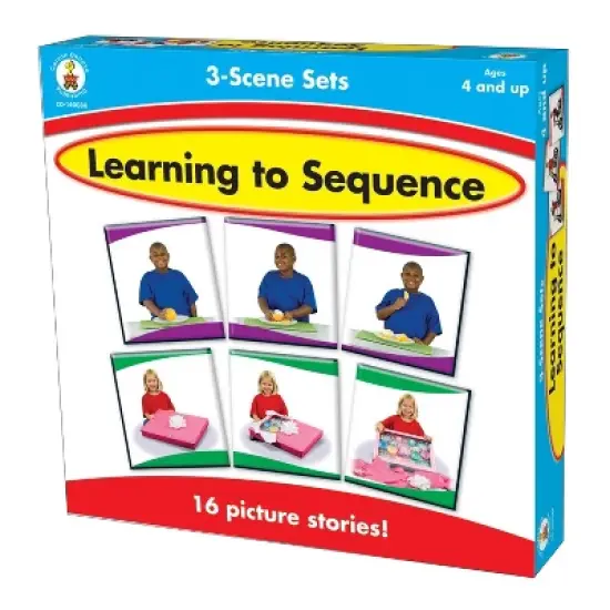 Carson Dellosa Education Learning to Sequence Games image {3}