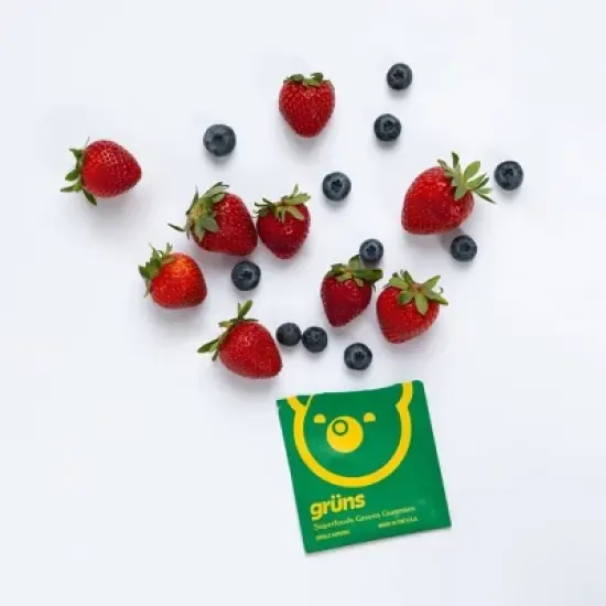 Gr&uuml;ns Adult Low Sugar Superfoods Greens Gummies - 96ct/12 Servings image {12}