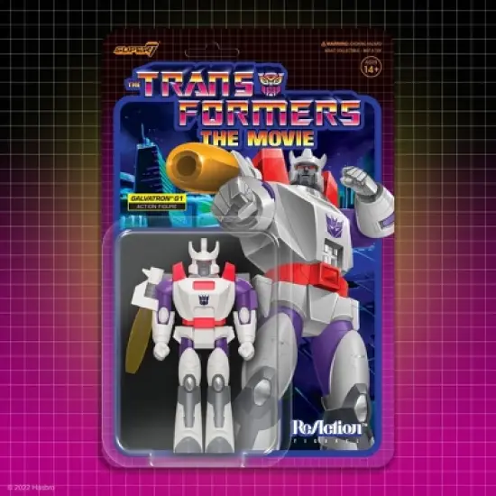 Transformers Super7 ReAction Figures - Galvatron G1 Retro (Target Exclusive) image {3}
