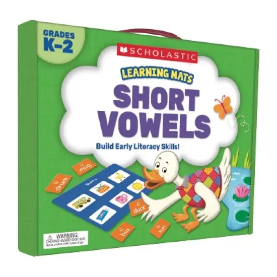 Scholastic Learning Mats: Short Vowels, Grades K-2 image {1}