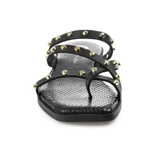 Journee Collection Womens Fanny Tru Comfort Foam Slide Low Block Heel Sandals image {5}