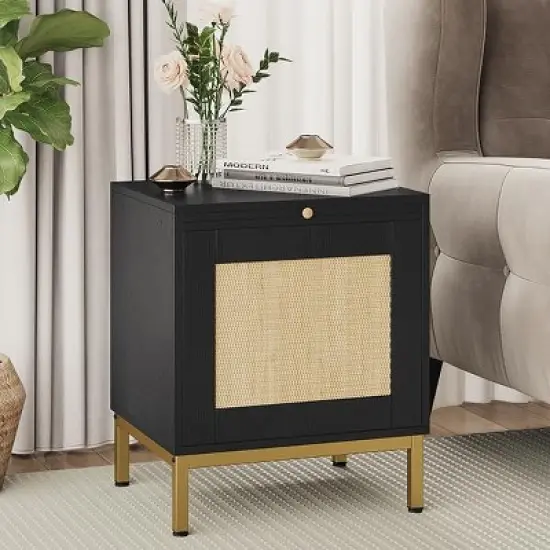 Rattan NightStand image {3}