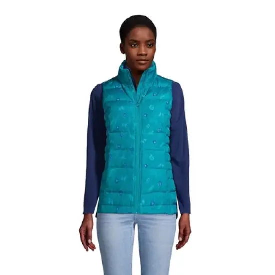 Lands' End Women's Winter Down Puffer Vest image {10}