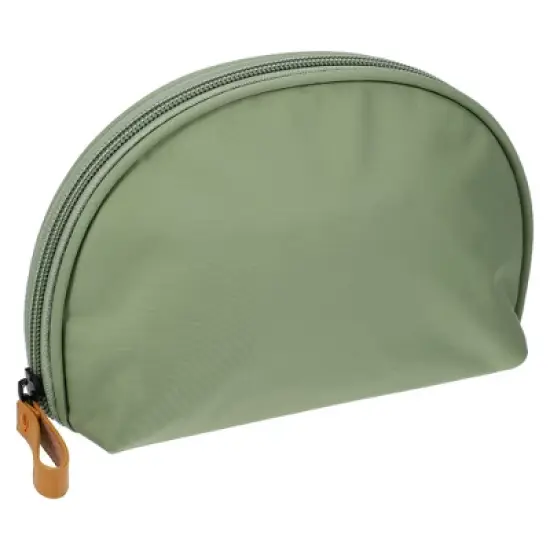 Unique Bargains Small Half Moon Makeup Bag image {8}