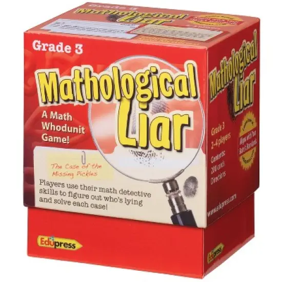 Edupress Mathological Liar, Grade 3 image {1}