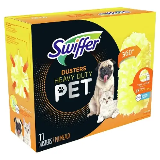 Swiffer Dusters, Pet Heavy Duty Refills with Febreze Odor Defense - Unscented - 11ct image {11}