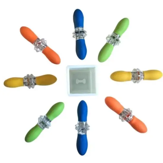 Butter Your Corn Set with Jumbo Corn Cob Holders (for 8) and Butter Spreader image {3}