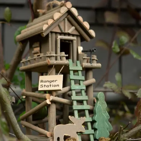 Zingz & Thingz Ranger Station Bird House image {3}