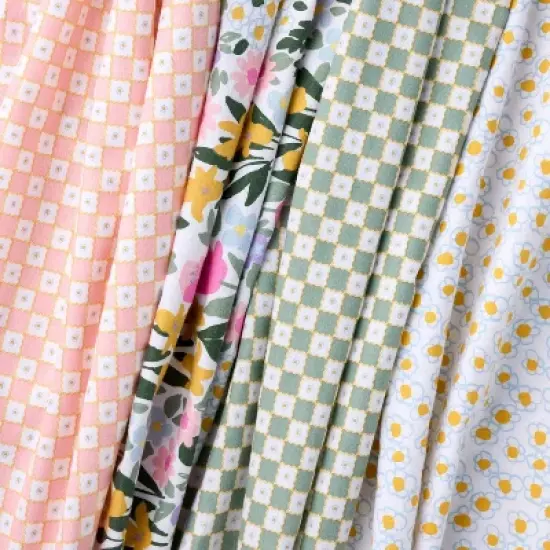 Flannel Baby Blankets - Painterly Floral - 4pk - Cloud Island&trade; image {2}