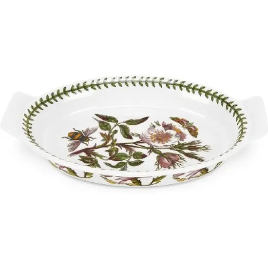 Portmeirion Botanic Garden Small Oval Gratin Dish image {3}