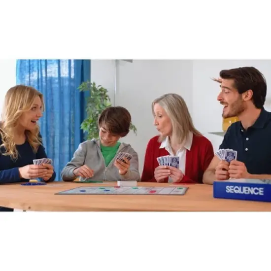 Goliath SEQUENCE Board Game & Bonus SEQUENCE Stacks Card Game image {3}