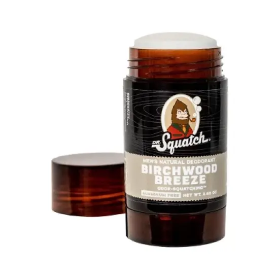 DR. SQUATCH Men's Natural Deodorant - Fresh/Woodsy Scent - 2.65oz image {2}