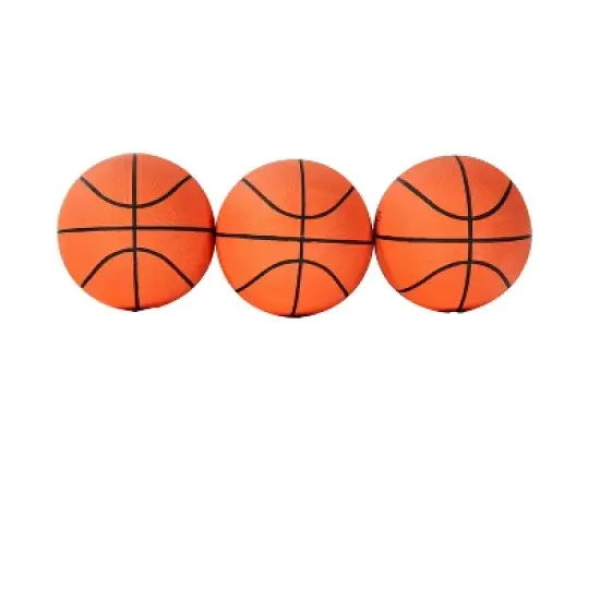MD Sports 7" Rubber Basketballs 3pk - Orange image {2}