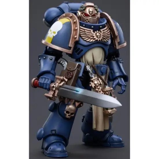 Ultramarines Primaris Company Champion 1/18 Scale | Warhammer 40K | Joy Toy Action figures image {1}
