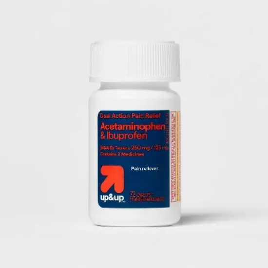 Acetaminophen Pain Reliever Caplet - 72ct - up&up&trade; image {3}