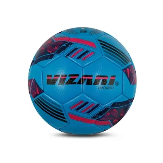 Vizari 'Livorno' Soccer Ball - Durable TPU, 32-Panel Soft-Touch, Fiber-Filled Bladder, Butyl Valve | Available in 3 Sizes, 3 Vibrant Colors - Perfect for Kids and Adults' Optimal Play image {4}