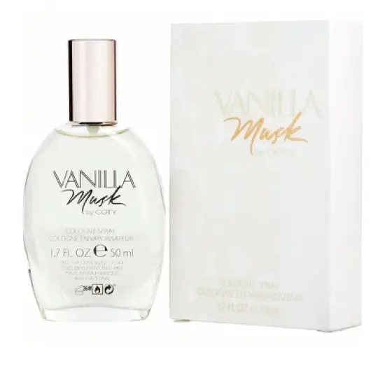Vanilla Musk By Coty Women Sandalwood, Musk, Vanilla, Cedar Cologne Spray 1.7 Oz image {1}