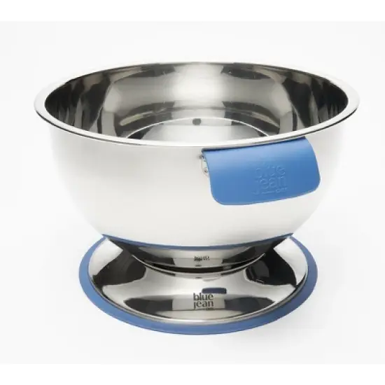 Blue Jean Chef 160oz Stainless Steel Pivoting Mixing Bowl Refurbished image {5}