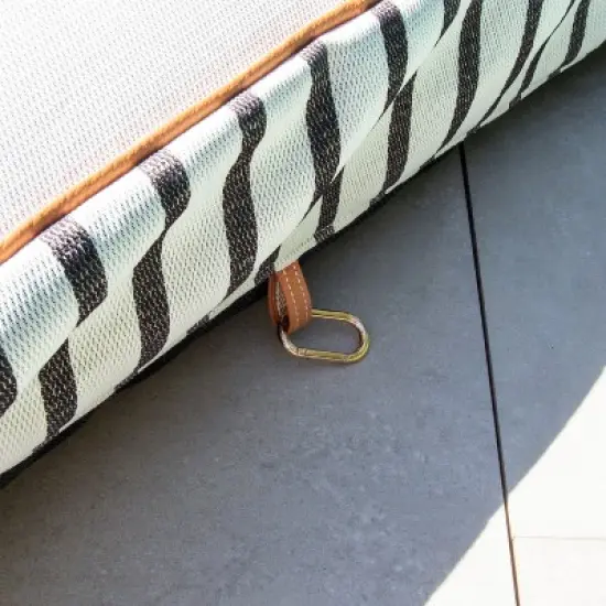 Big Joe Lux Premium Inflatable Pool Float, Premier Mesh, Durable UV Protected Polyester Blend image {4}