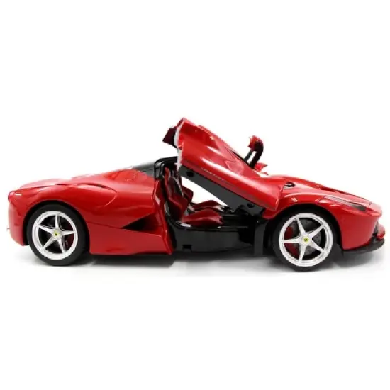 Link Ready! Set! Go! 1:14 RC LaFerrari Model RTR With Open Wing Doors - Red image {6}