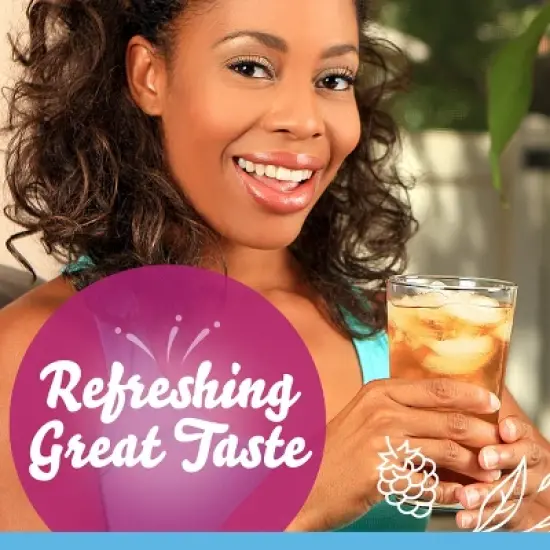 Crystal Light Raspberry Iced Tea Drink Mix - 6pk/0.27oz image {6}