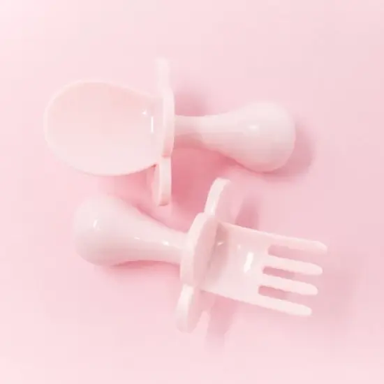 Grabease Toddler Utensils, Baby Spoon and Fork Cutlery, BPA-Free & Phthalate-Free - 1 Set image {9}