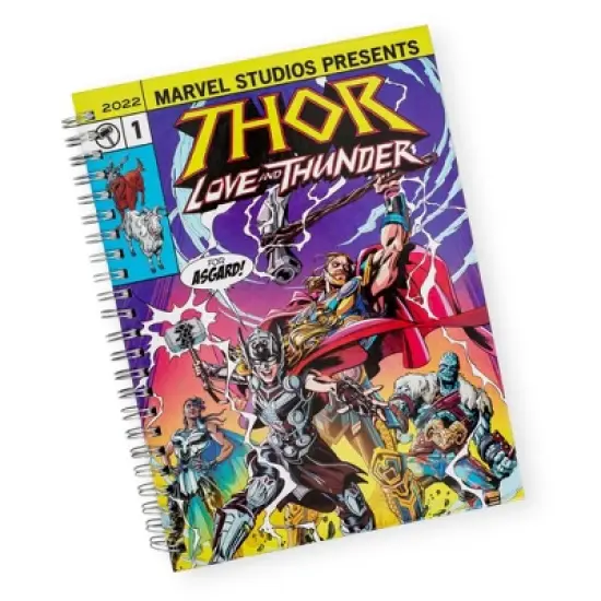 Silver Buffalo Marvel Studios Thor: Love and Thunder 80-Page Hardcover Spiral Journal image {7}