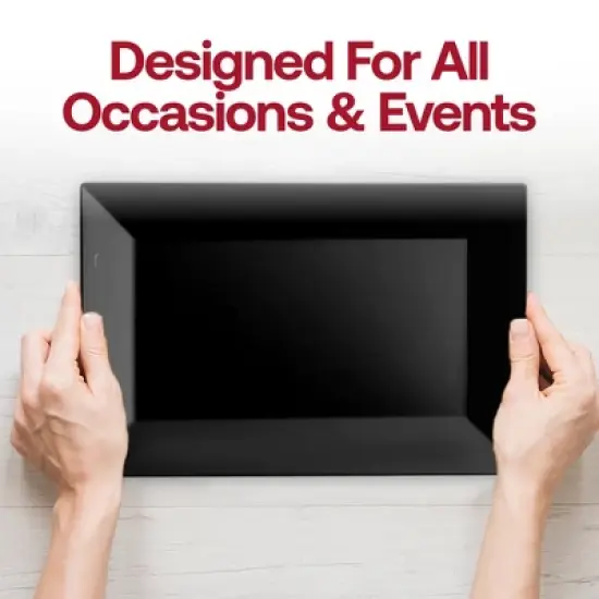 Smarty Had A Party 5.5" x 8.5" Black Rectangular Plastic Dessert Plates - 120 pcs image {5}