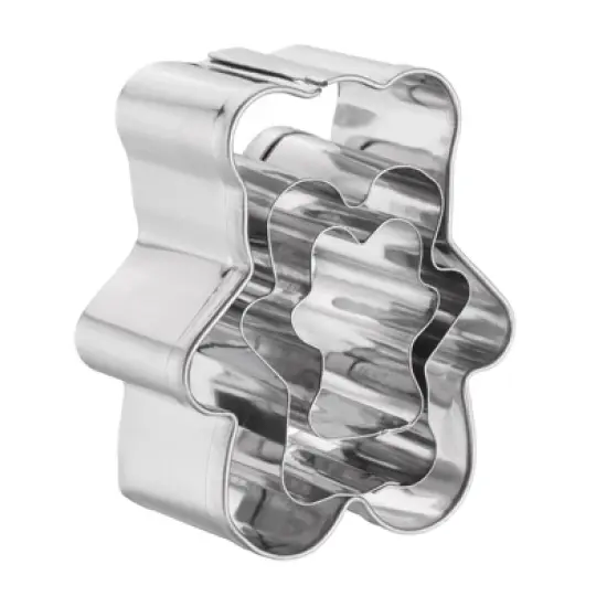 Unique Bargains Durable Rust-proof Dishwasher Safe Cookie Cutter Assorted Sizes 3 Pcs image {6}